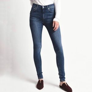 Agolde Roxanne Super High Rise Skinny Jeans Medium Wash size 24